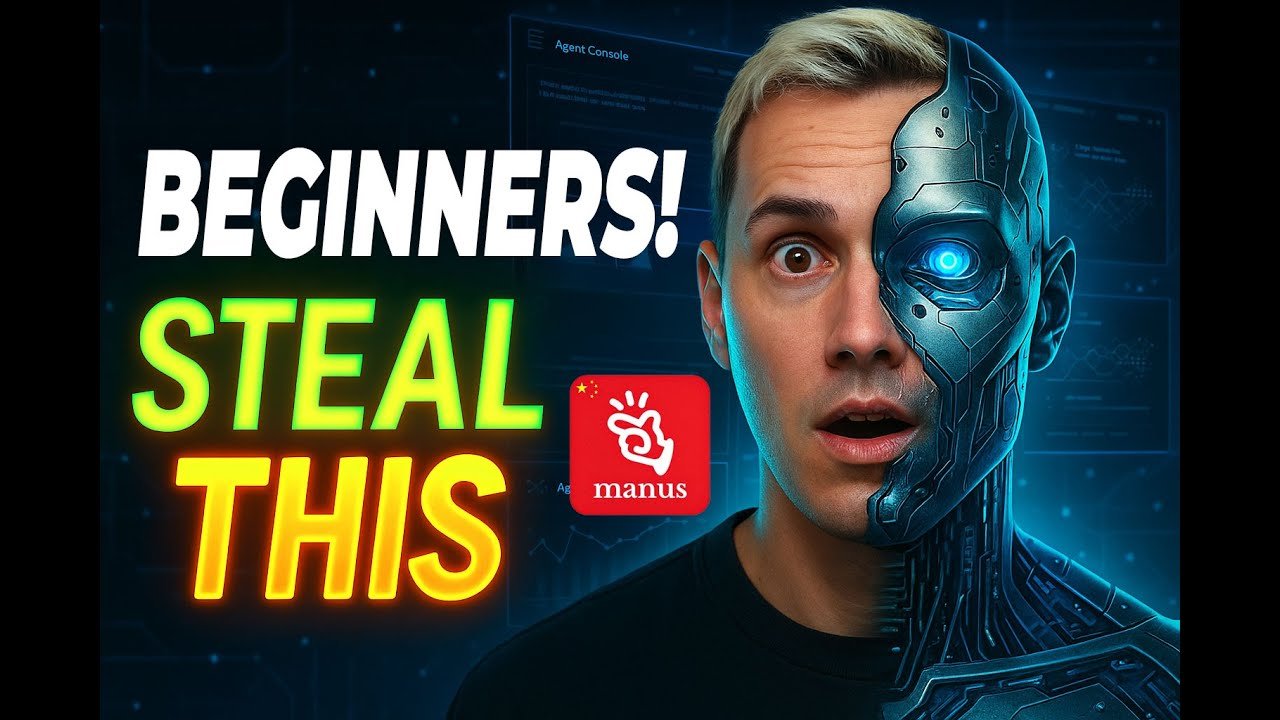 Beginner? Try This INSANE AI Agent (MANUS Blew My Mind)