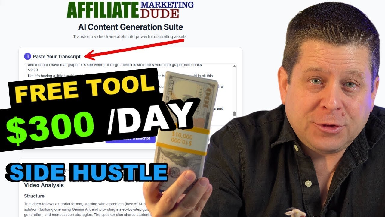 $300 A Day Side Hustle – Use This Free Ai Tool
