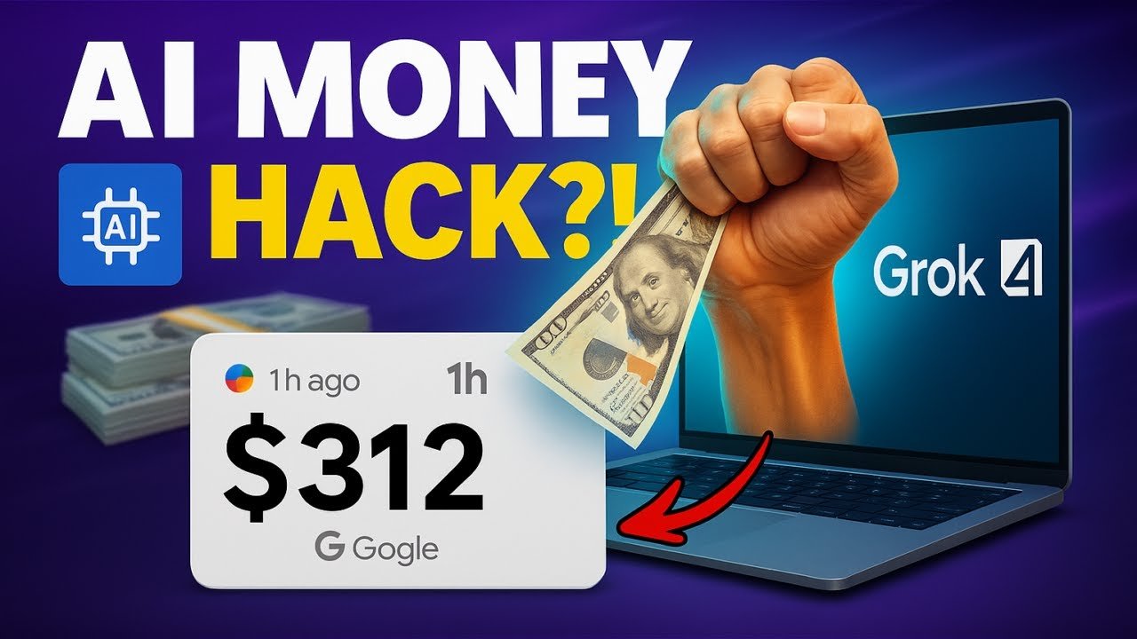 Fastest Way to Make Money With Grok 4 💸 (Do This Now)