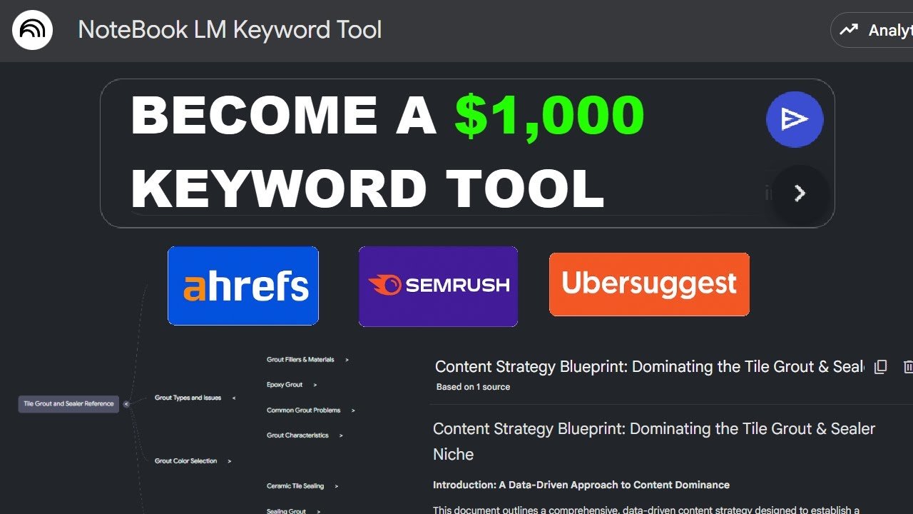 Notebook LM V.S. Expensive Keyword Tools!