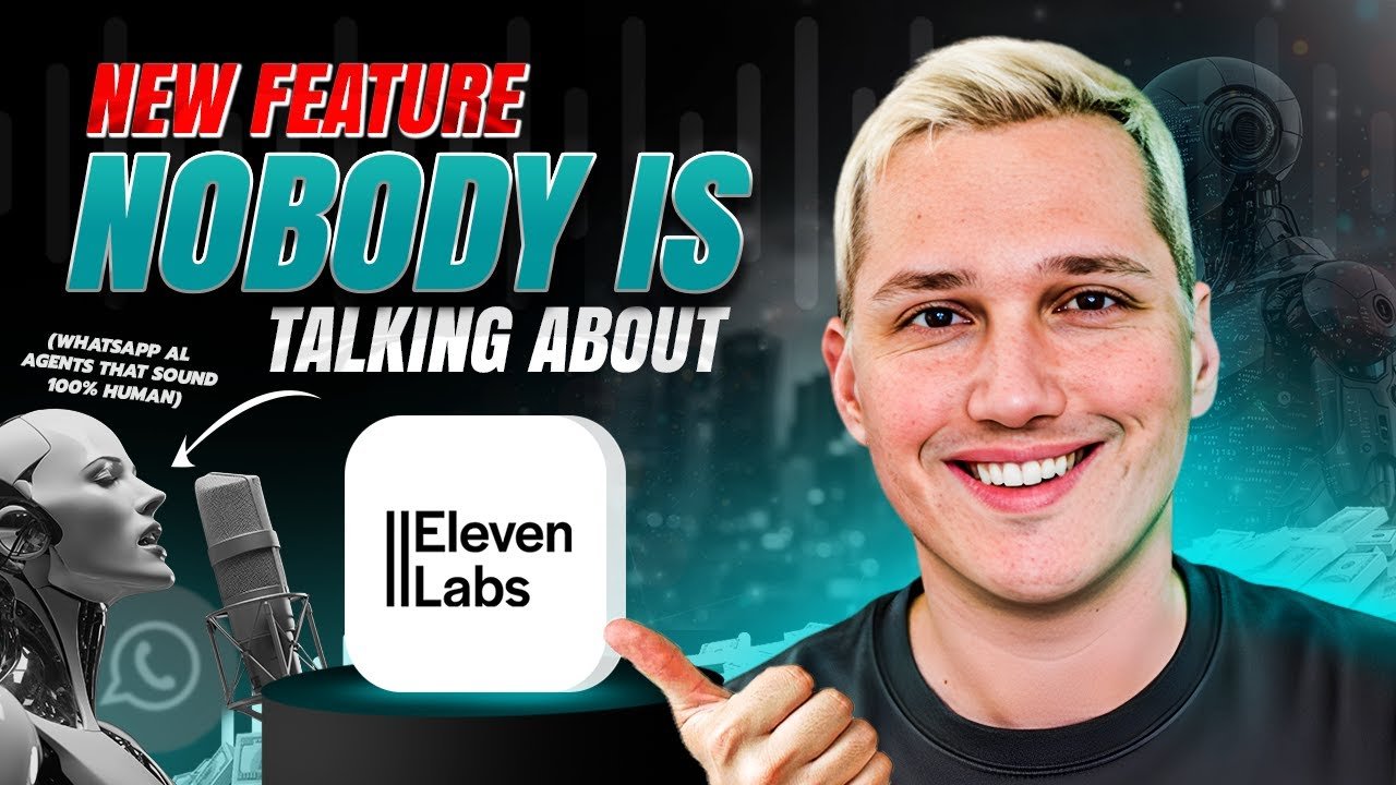 NEW ElevenLabs Feature NOBODY Is Talking About 🤯 (WhatsApp AI Agents That Sound 100% Human)