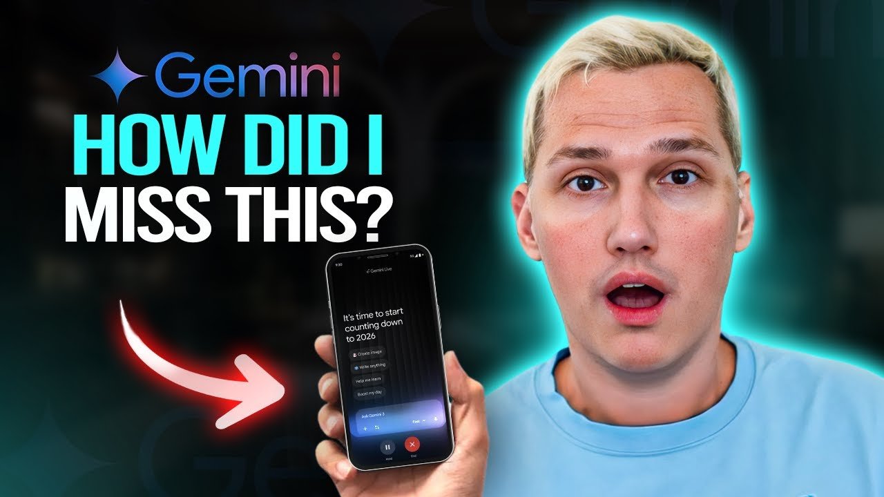 Google's NEW Gemini Features You're NOT Using 🤯 (7 Updates That Automate Your Entire Workflow)