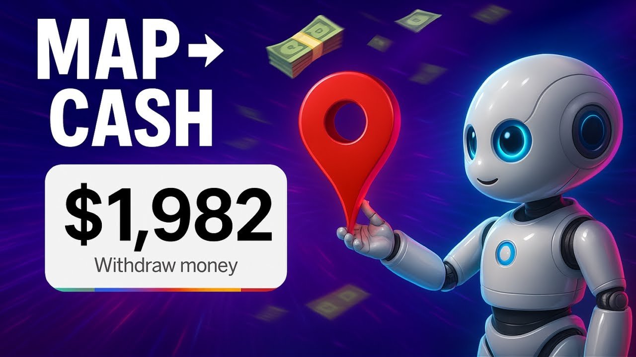 The LAZIEST Way To Make Money With Gemini 3 & Google Maps (FREE Method)