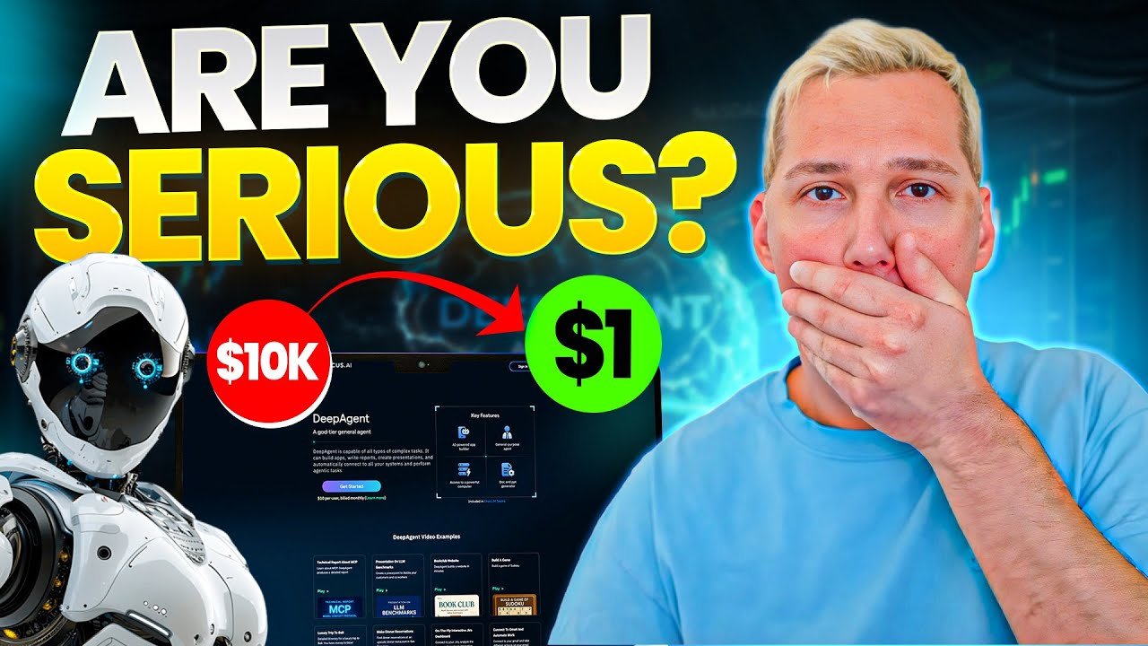 Abacus AI Deep Agent DESTROYS $10K Dev Teams 🤯 (Apps That Cost $10K Now Cost $1)