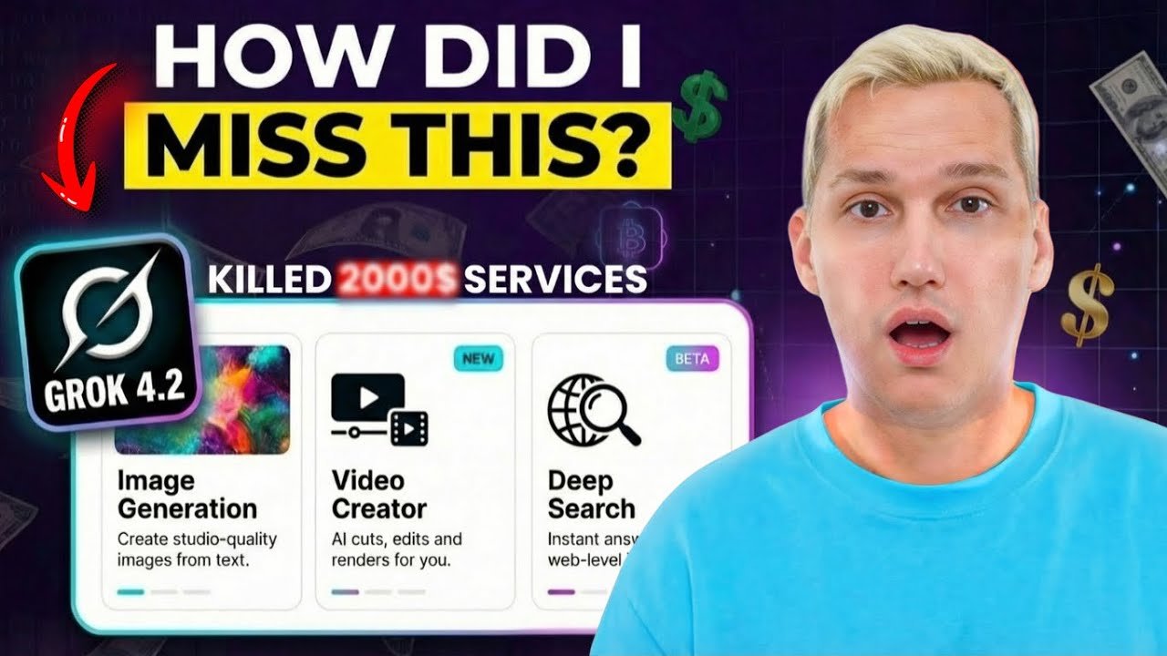 New FREE AI Just KILLED $2,000/Month Content Writing Services 😱 (Grok 4.2 Tutorial)