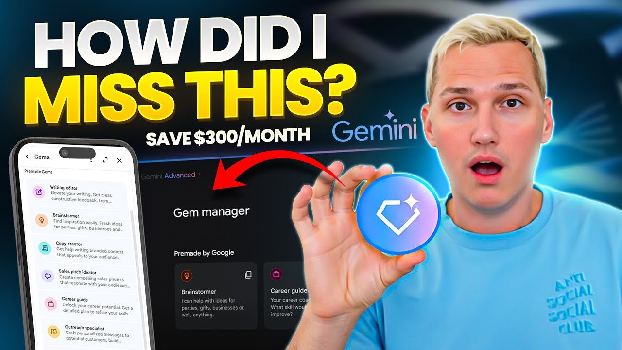Google Gemini Gems ENDED $300/Month Chatbots 💀 (Build Once, Resell to Everyone)