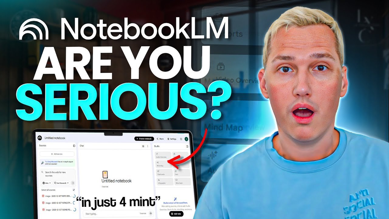 Google’s NotebookLM Just KILLED $500/Hour Client Research 😱 (Agencies Are Scrambling)