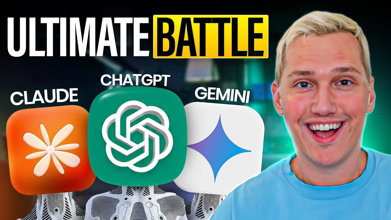 Claude vs ChatGPT vs Gemini: Which One Actually Replaces $97/Month Tools? (I Tested All 3)