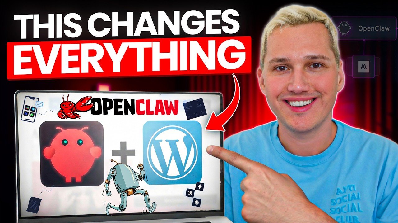 OpenClaw + WordPress DESTROYS $2,000/Month Marketing Agencies 😱 (Your Site Runs Itself 24/7)