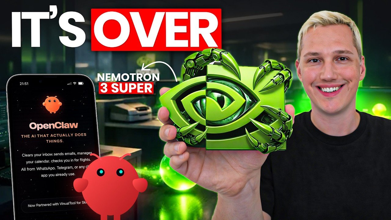 Nvidia’s NemoClaw BURIED $2,000/Month Enterprise Tools 💀 (Solo Operators Are Winning)