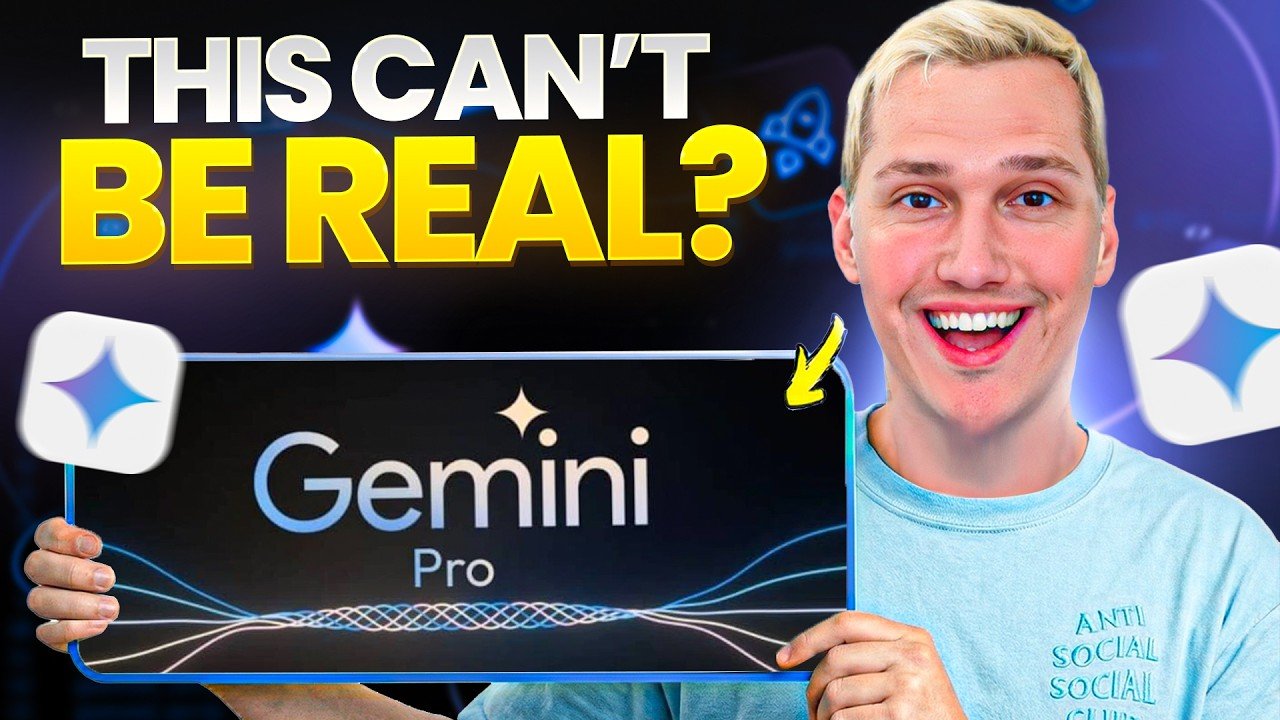 Google Gemini Just REPLACED 5 Paid Subscriptions For FREE 🤯 (Agencies Haven’t Caught On Yet)