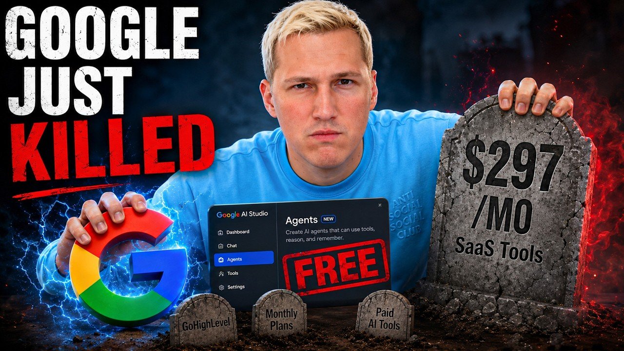Google AI Studio DESTROYED $297/Month AI Agent Platforms (Build Free)