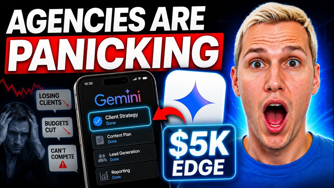 Google Gemini HANDS Freelancers a $5K Edge (Agencies Are PANICKING)