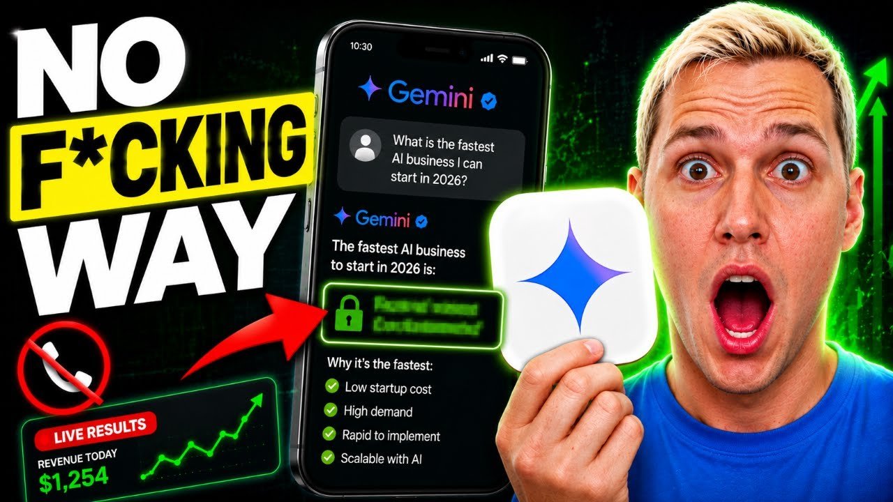 Google Gemini Just Revealed The FASTEST AI Business To Start… So I Tested It LIVE