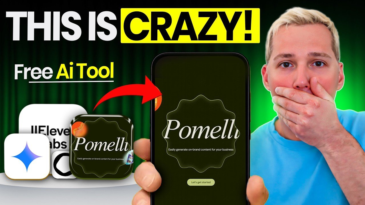 Google’s FREE Brand Engine DESTROYED Paid Design Tools 💥 (Pomelli Explained)
