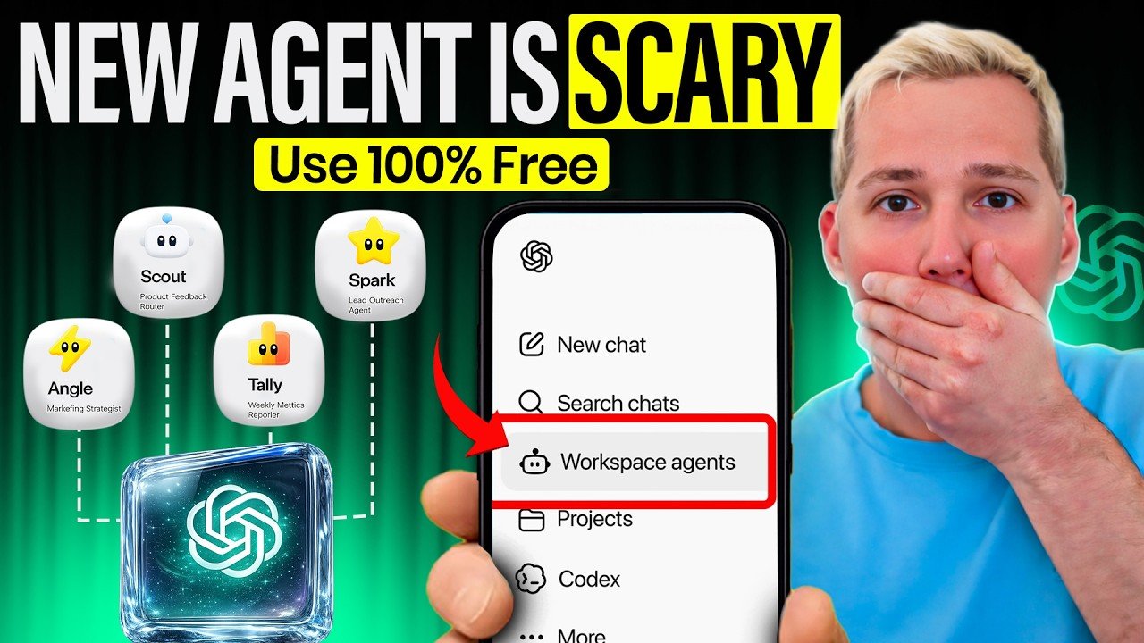 ChatGPT Workspace Agents REPLACED $500/Month VA Work 🔥 (Freelancers Are Cashing In Now)