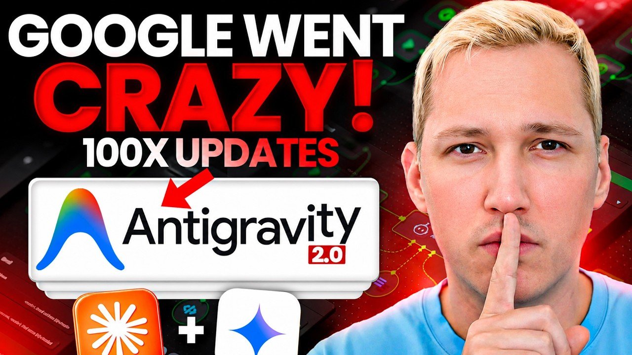 Google’s Antigravity 2.0’s NEW Parallel Agents Are INSANE (4x Faster + 40% Cheaper)