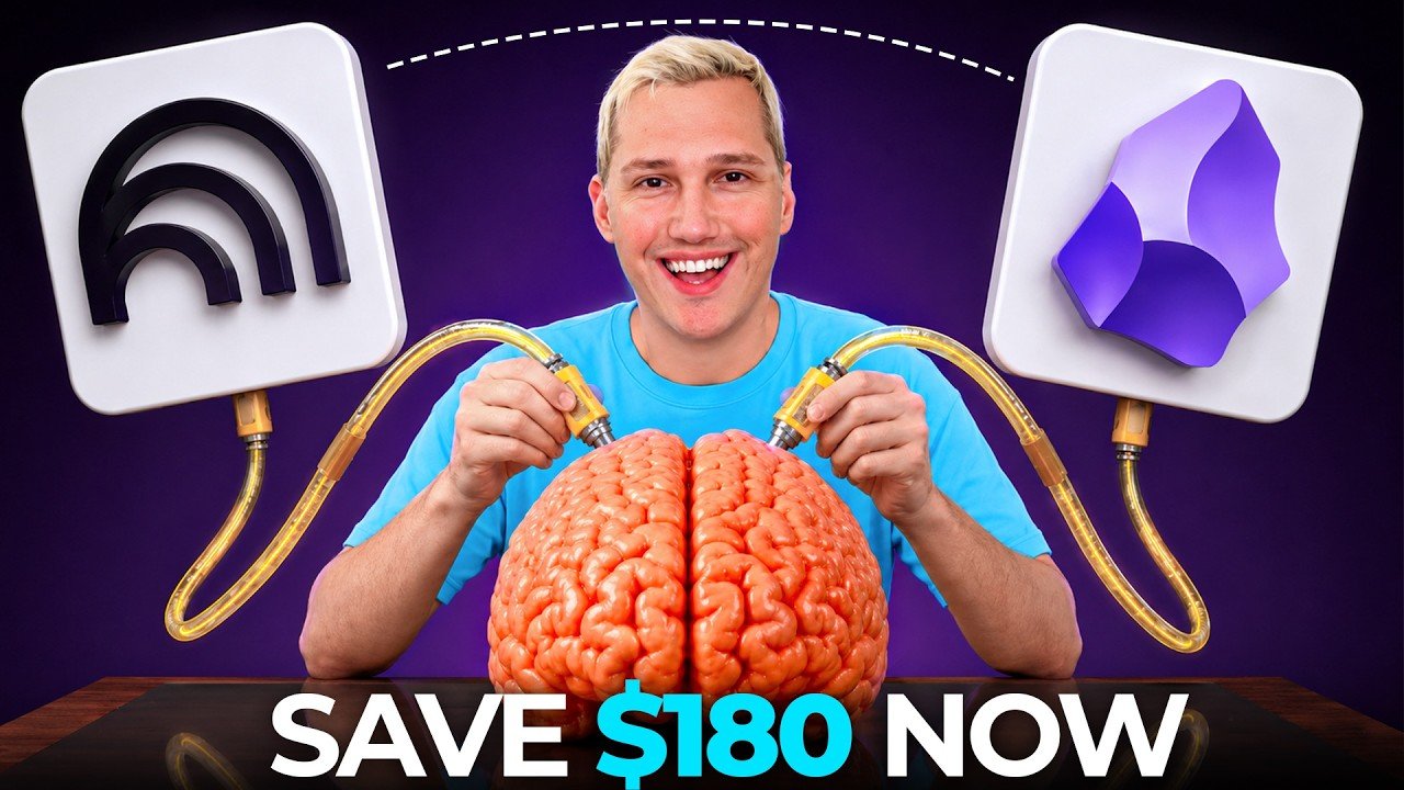 This FREE Stack Just REPLACED $180/Year Knowledge Tools (NotebookLM + Obsidian)
