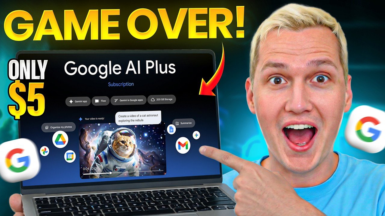 Google’s $5 AI Plan Just BURIED ChatGPT Plus ($20/Month WASTED)