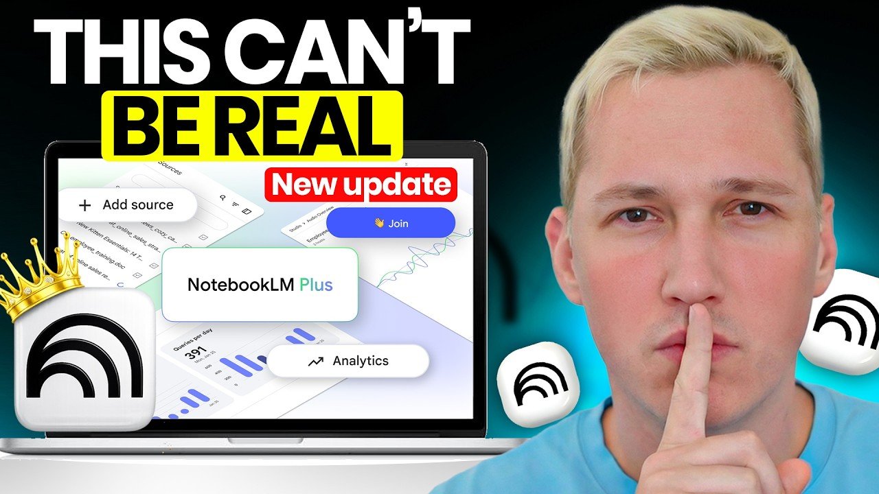 Google’s NEW NotebookLM DESTROYS $100/Mo Tools (Builds Files Now)