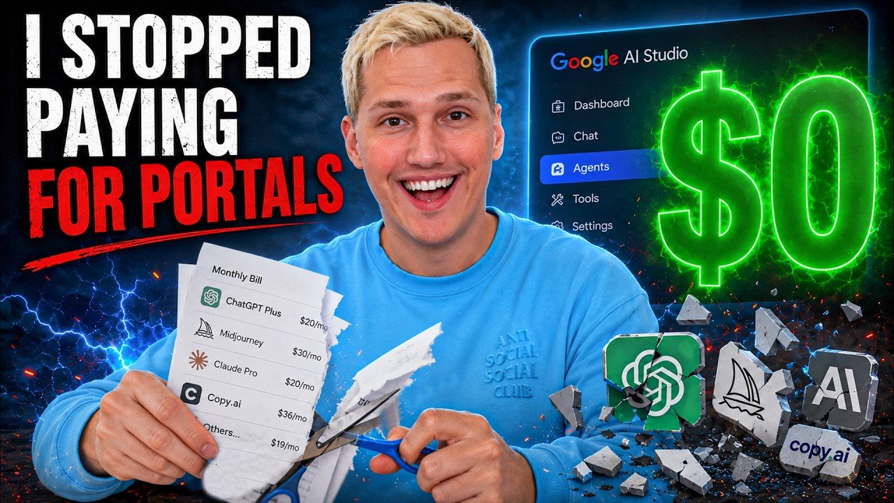 Google’s FREE Tool Just DESTROYED $90/Month Client Portals (Build in 20 Minutes)