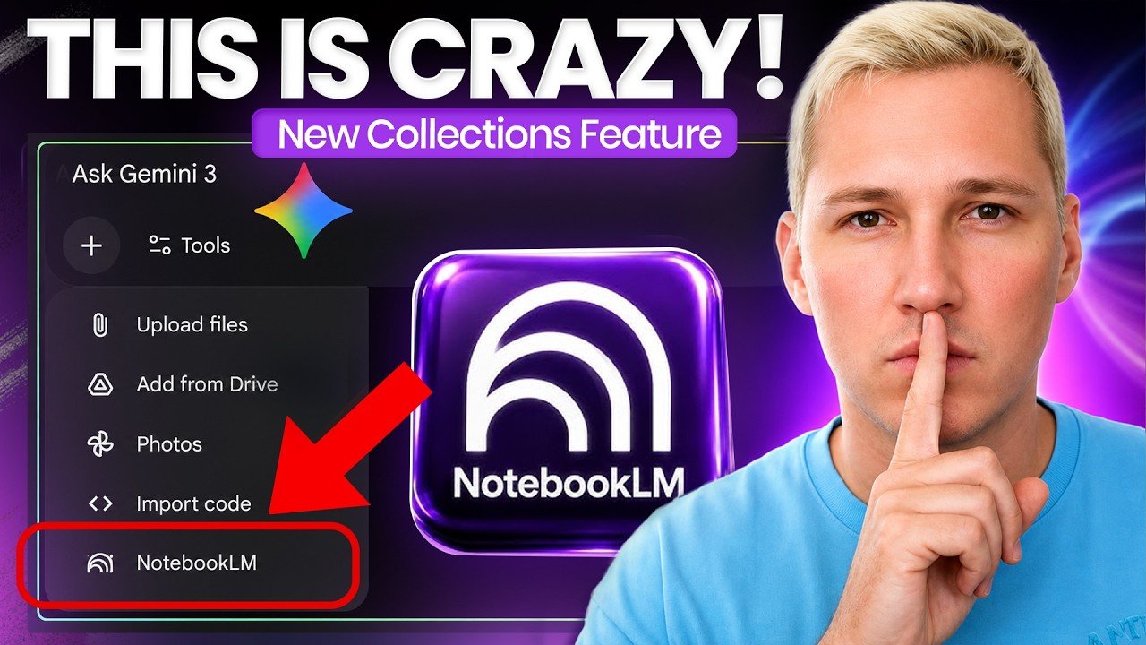 NotebookLM Just Got CRAZY Powerful (New Collections Feature)
