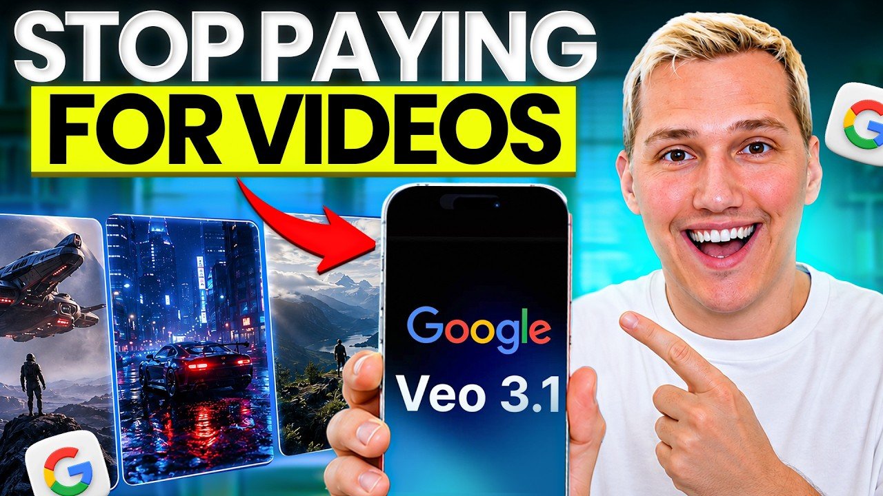 Google’s FREE Veo 3.1 Just REPLACED Video Production (Build a Faceless Agency)