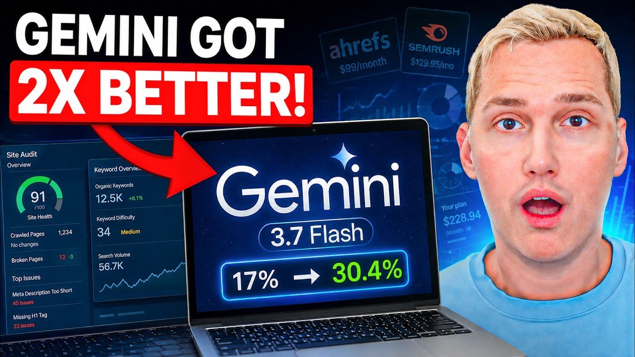 Gemini 3.7 Flash Just Doubled Its Workflow Performance (MAJOR Update)