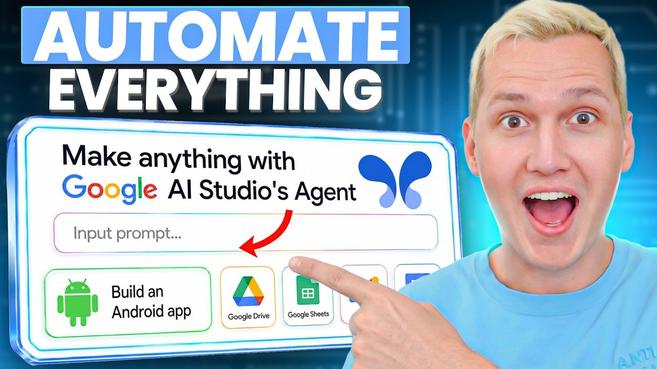 Google AI Studio’s Agent Update is INSANE (One Prompt = Entire Workforce)