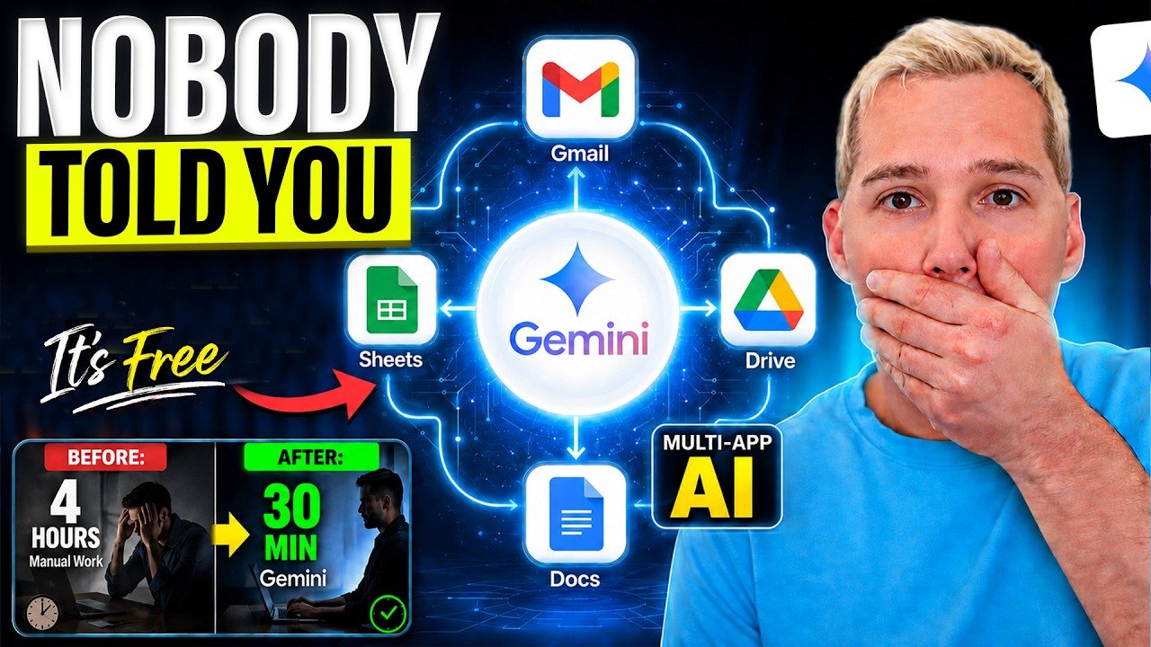 Google Just SUPERCHARGED Gemini Spark (Runs Multiple Apps for You)