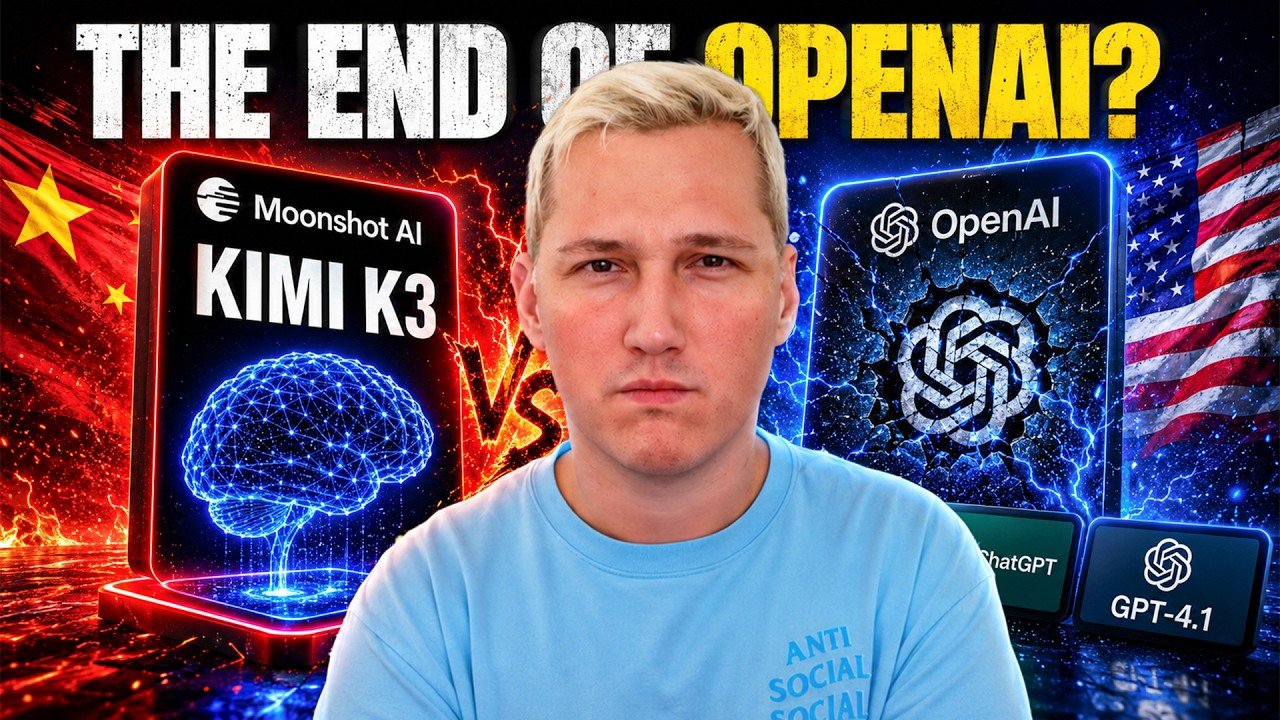 Kimi K3 Is Big Tech’s New Nightmare (Largest FREE AI Model Ever Released)