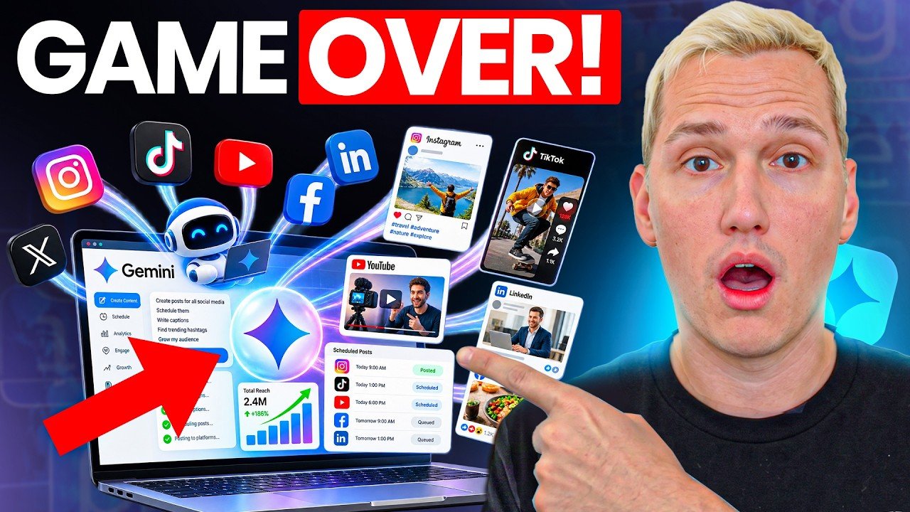 Google’s Gemini Just DESTROYED Social Media Management Tools (Build Your Own for $0?)