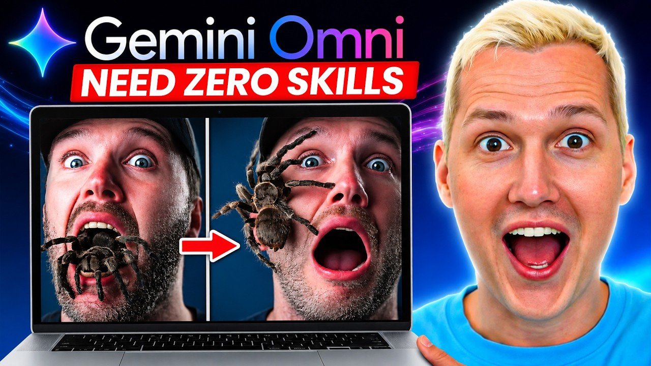 Google’s NEW Gemini Omni Just KILLED Video Editing (No Video Skills Needed)