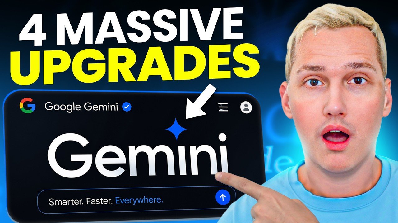 Gemini Just Got 4 MASSIVE Upgrades (Google’s AI Stack Is Getting INSANE)