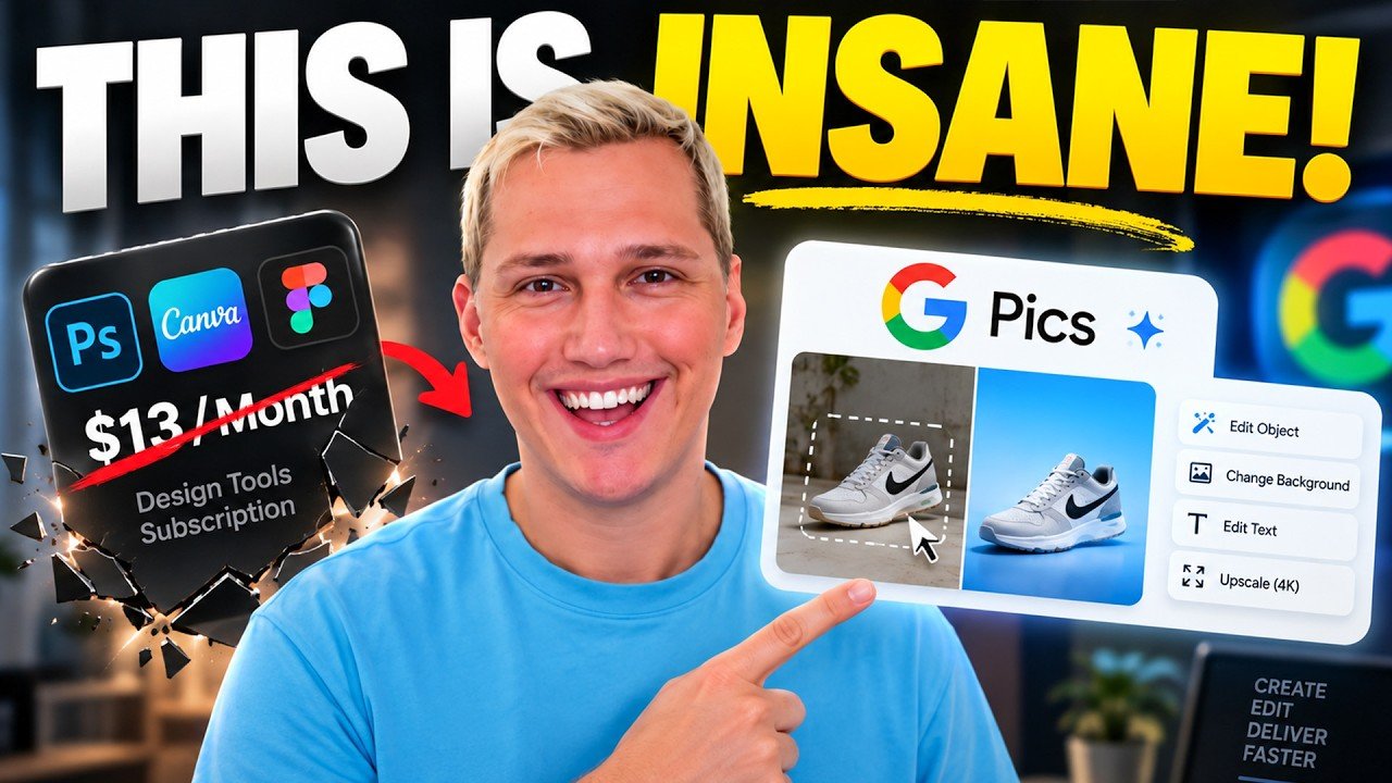 This New Google Tool Could REPLACE Your Design App (Meet Google Pics)