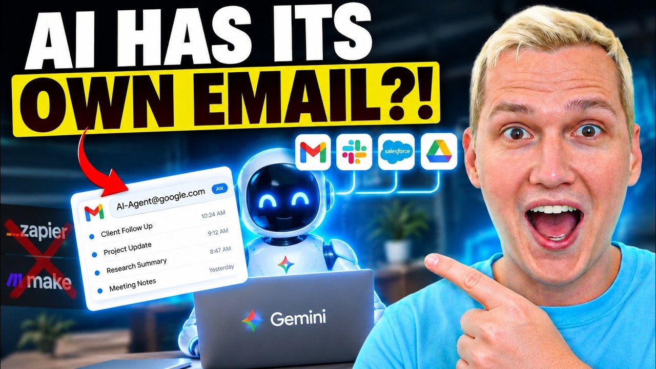 Google's NEW AI Agent Could REPLACE Your Automation Stack (It Has Its Own EMAIL?!)